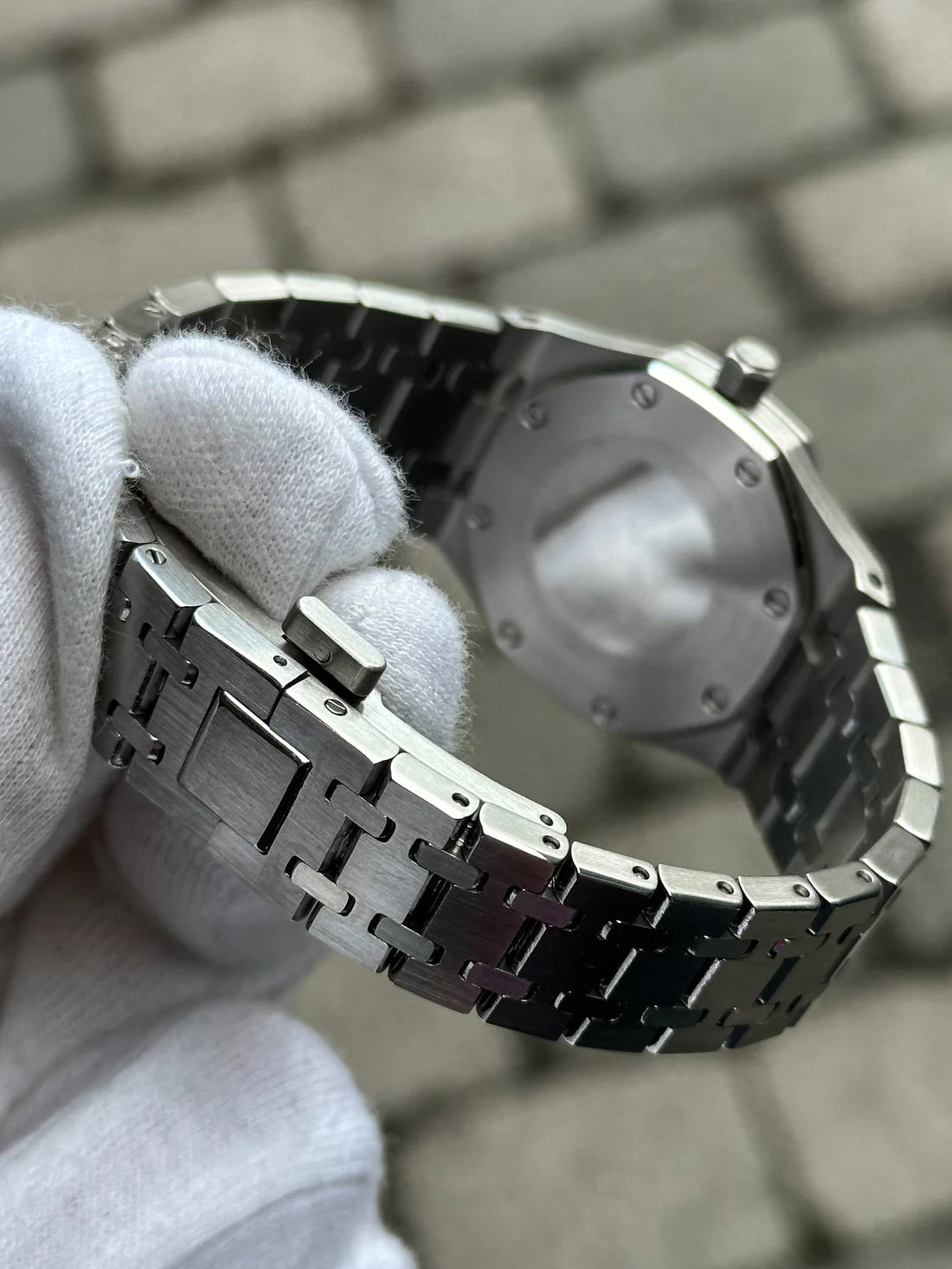 ROAK "Diamond" White para Mujer - Reloj personalizado con acero inoxidable 316L y cristal de zafiro | XP Watch Co.