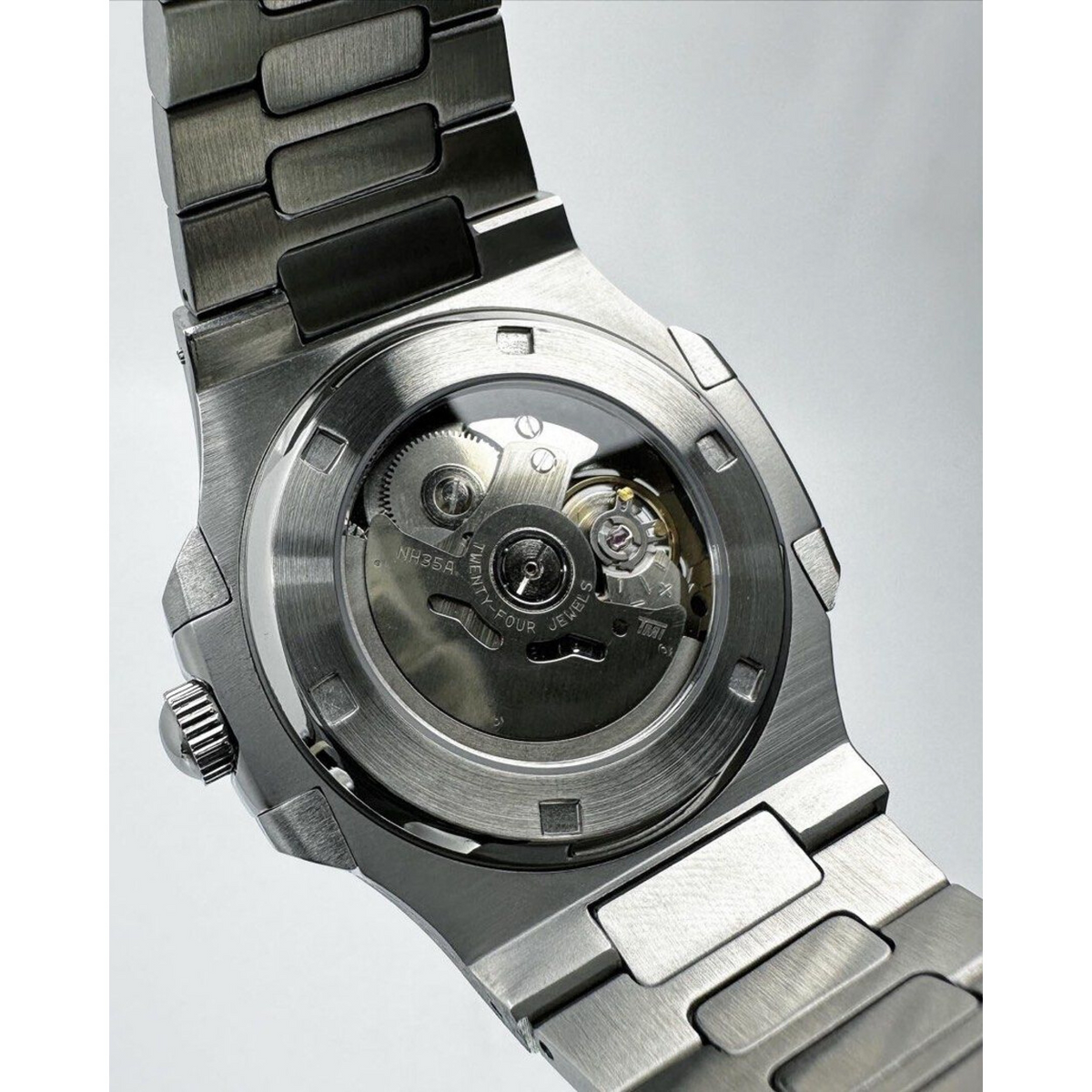 Nautic "Open Heart" Black - Reloj personalizado con movimiento automático NH35 y acero inoxidable 316L | XP Watch Co.