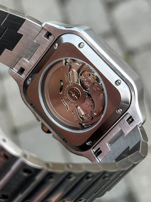 Santeiko Mod "Tiffany Blue" - Reloj mecánico personalizado con movimiento automático NH35 y acero inoxidable 316L | XP Watch Co.