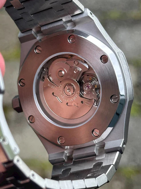 ROAK "Light Blue" - Reloj personalizado con movimiento automático NH35 y acero inoxidable 316L | XP Watch Co.