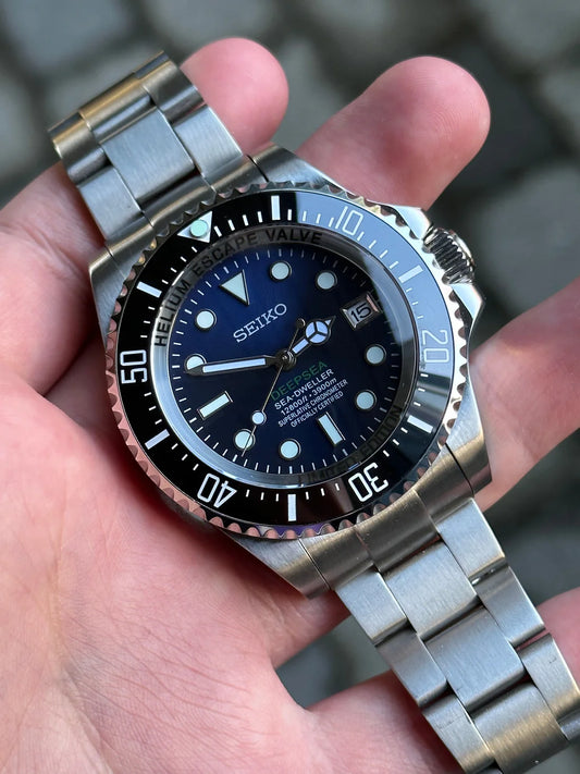 XP Mod Sub-Diver Sea-Dweller "Deep Sea" acero 316L cristal zafiro movimiento NH35 automático XP Watch Co.