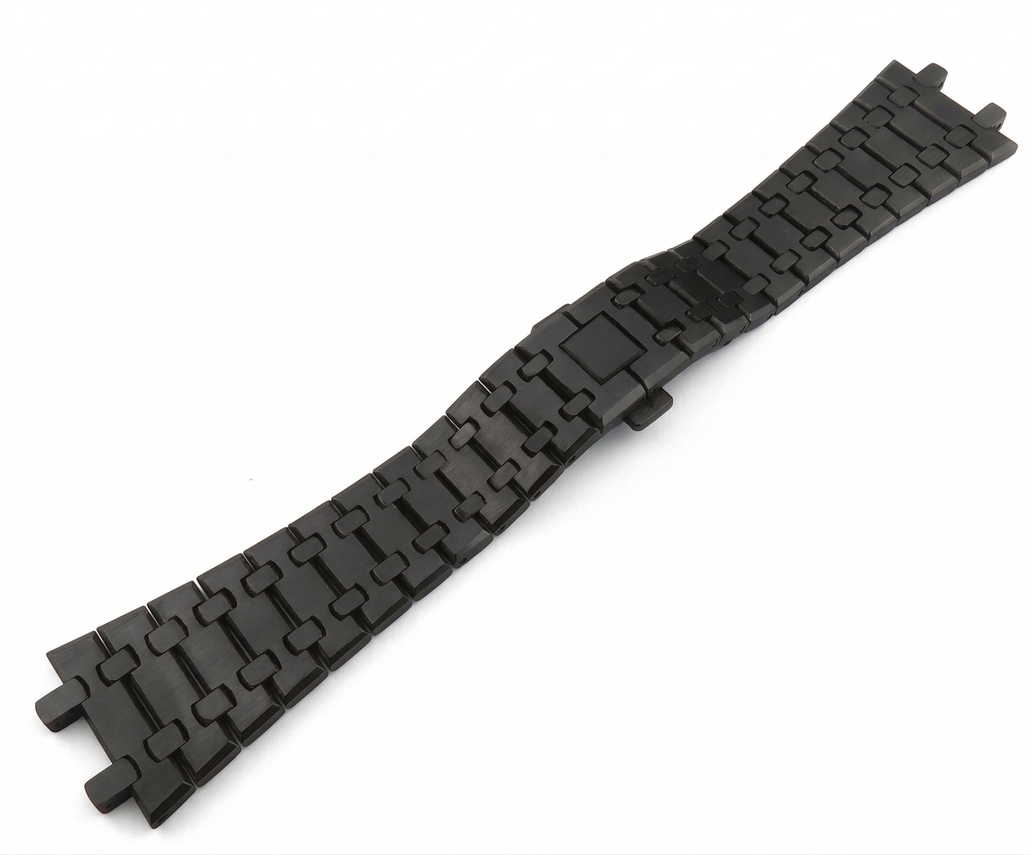 Correa Estilo ROAK en acero 316L negro para relojes con movimiento NH35, NH70 o VK63 | XP Watch Co.