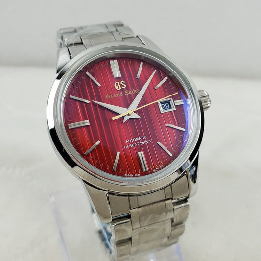 Reloj Grandko Mod 39.5mm | Deep Burgundy Texture con movimiento NH35, acero 316L y cristal zafiro | XP Watch Co.