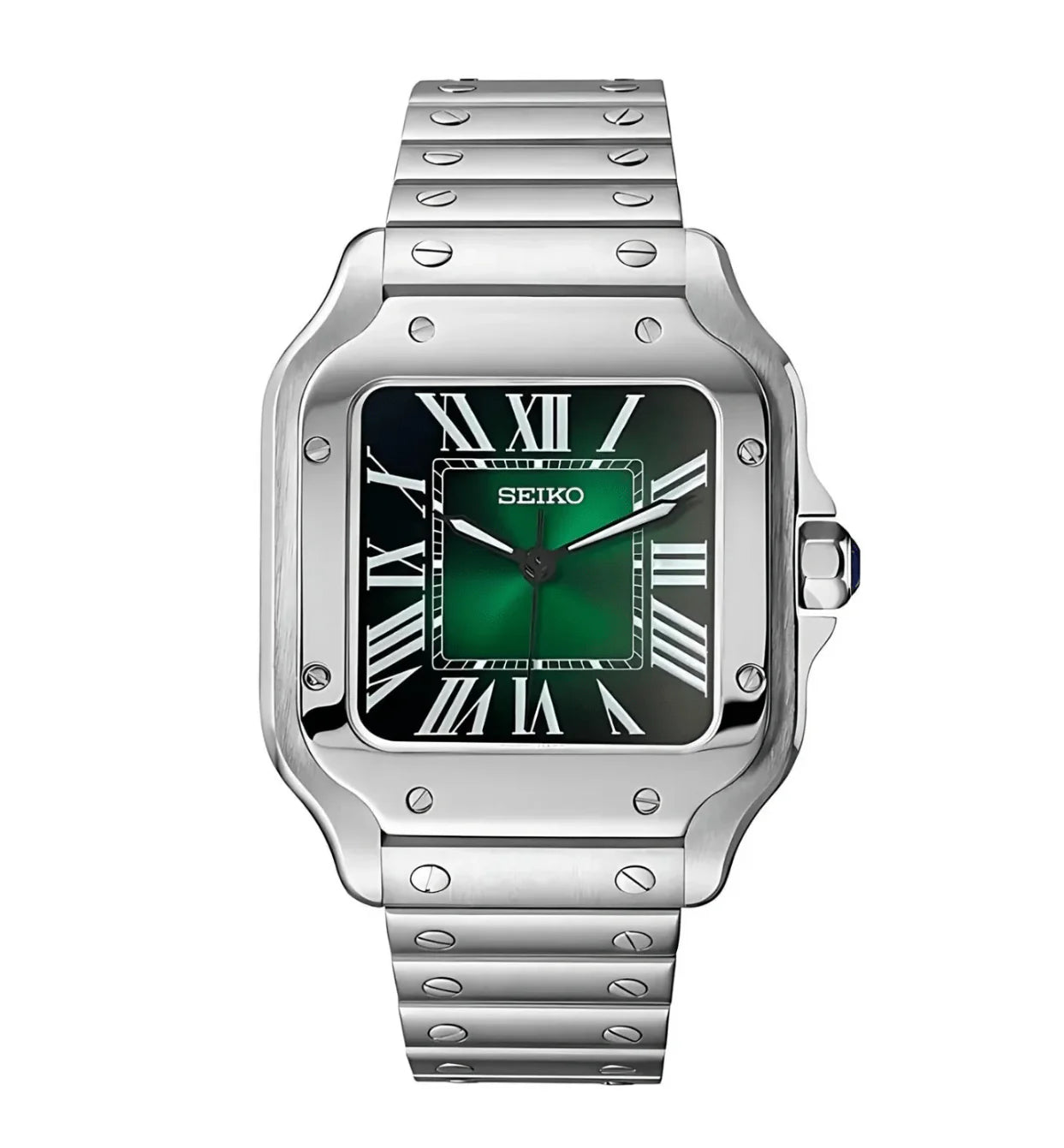 Santeiko Mod "Forest Green" - Reloj personalizado con movimiento automático NH35 y acero inoxidable 316L | XP Watch Co.
