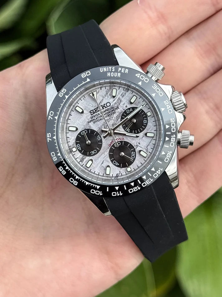 D-Racing "Meteorito" - Reloj personalizado con cronógrafo VK63 y cristal de zafiro | XP Watch Co.