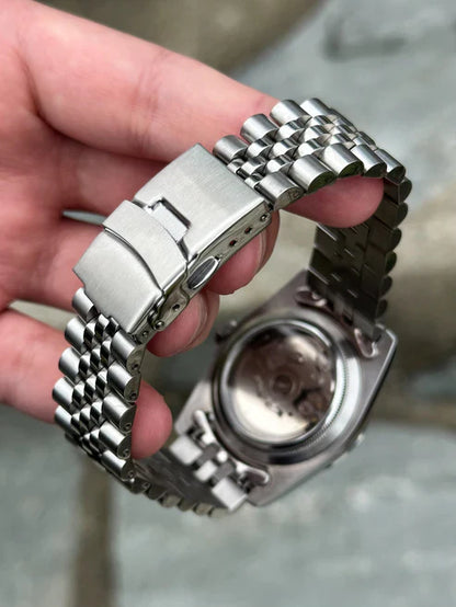 DJ-Fluted "Tiffany" Árabe con movimiento NH35, cristal zafiro y acero 316L | XP Watch Co.