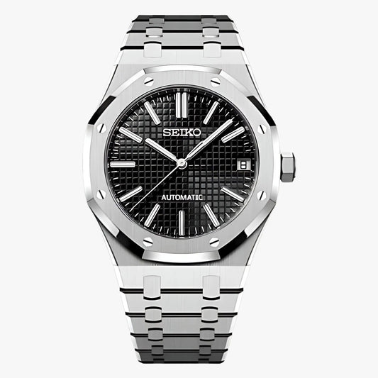 Reloj Automático XP Mod XP Mod ROAK "Classic Black" - NH35 automático con cristal zafiro y acero 316L | XP Watch Co.