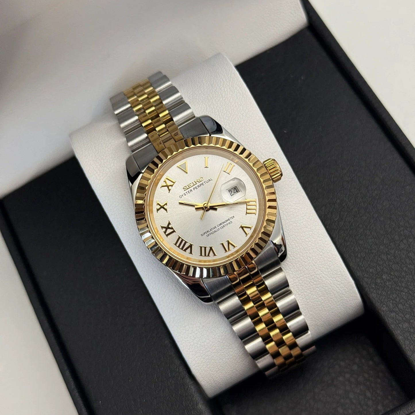 Ladyjust Two Tone Gold Roman