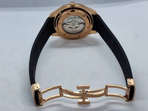 Aqua-Tropic Mod "Rose Gold Black" - Reloj personalizado con movimiento automático NH35 y cristal de zafiro | XP Watch Co.