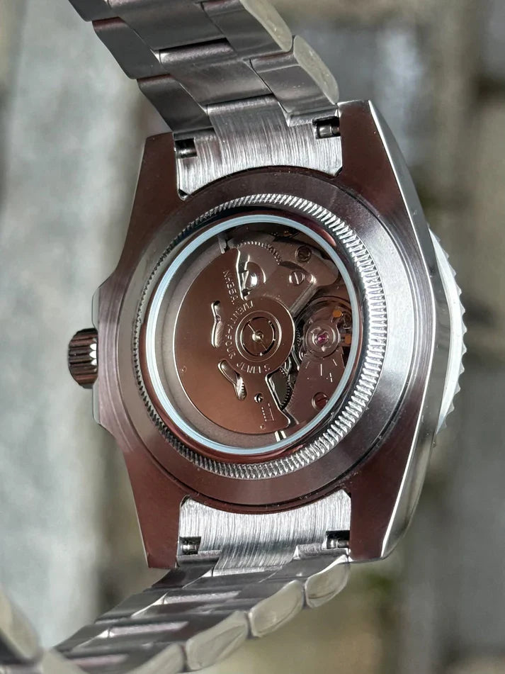 Sub-Diver "Silver Blue" (Pitufo) movimiento NH35 automático acero 316L cristal zafiro XP Watch Co.