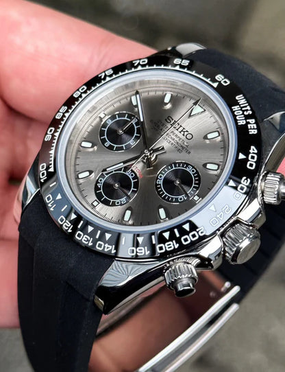 D-Racing "Sahara" (Ghost) - Reloj personalizado con movimiento automático NH35 y acero inoxidable 316L | XP Watch Co.