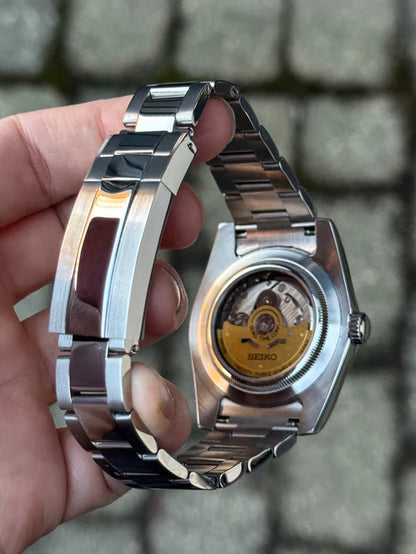 Sky-Dweller "Blanco" - Reloj personalizado con movimiento automático NH35 y acero inoxidable 316L | XP Watch Co.