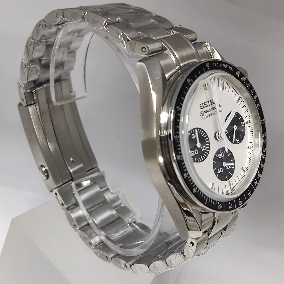Speedy Chrono "Panda" - Reloj personalizado con cristal de zafiro y acero inoxidable 316L | XP Watch Co.
