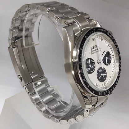 Speedy Chrono "Panda" - Reloj personalizado con cristal de zafiro y acero inoxidable 316L | XP Watch Co.