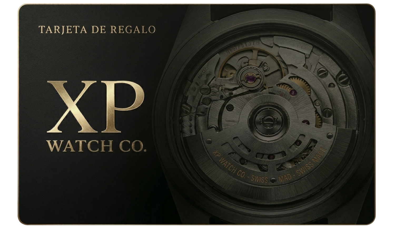 Tarjeta de regalo de XP Watch co. - Reloj personalizado con movimiento automático NH35 y lujo silencioso | XP Watch Co.