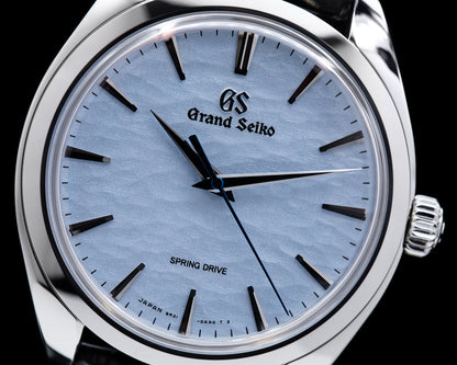Grandko Mod 39.5mm (Non-date) | Glacier Blue Texture con movimiento NH70, acero 316L y cristal zafiro | XP Watch Co.