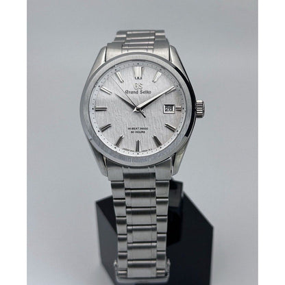 Grandko Mod 39.5mm | "White Birch" Texture - Reloj personalizado con cristal de zafiro y acero inoxidable 316L | XP Watch Co.