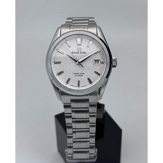 Grandko Mod 39.5mm | "White Birch" Texture - Reloj personalizado con cristal de zafiro y acero inoxidable 316L | XP Watch Co.