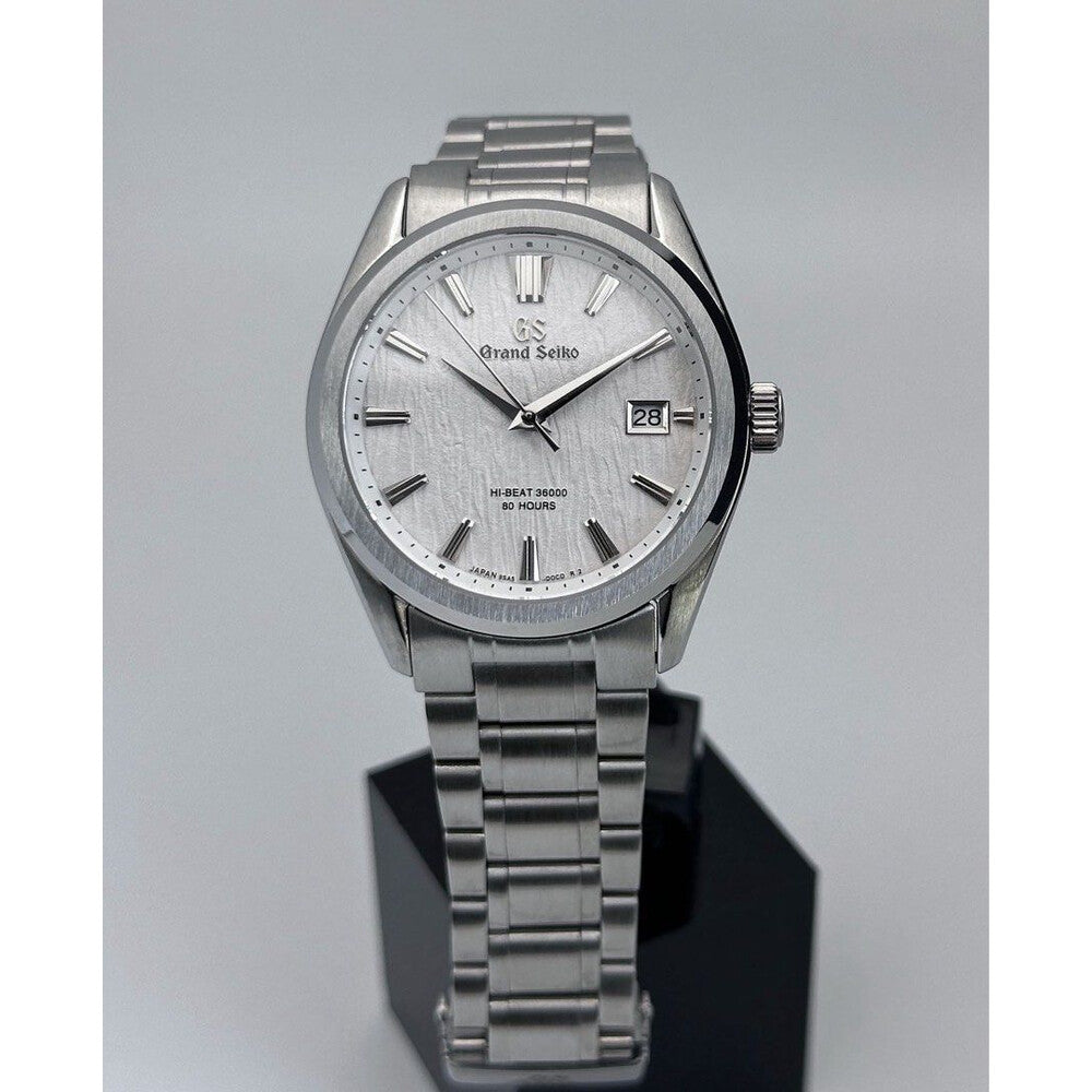 Grandko Mod 39.5mm | "White Birch" Texture - Reloj automático personalizado con cristal de zafiro | XP Watch Co.