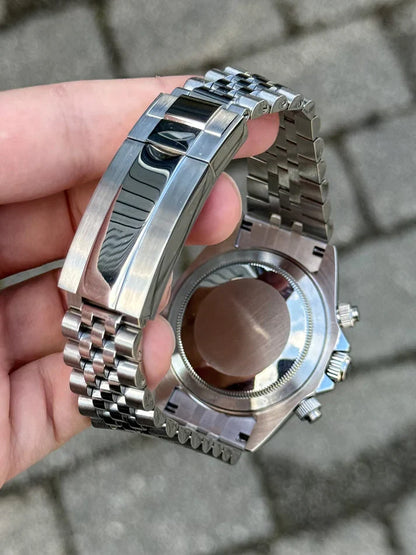 D-Racing "Ice Blue" - Reloj personalizado con acero inoxidable 316L y cristal de zafiro | XP Watch Co.
