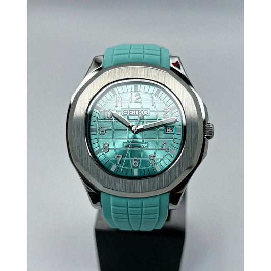 XP XP Mod Aqua-Tropic Mod "Tiffany Blue" con movimiento NH35, cristal zafiro y acero 316L | XP Watch Co.