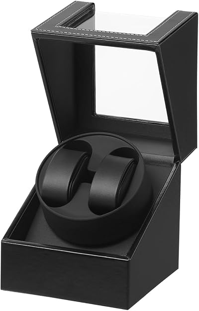 Enrollador Automático 2 Relojes | Motor Japonés Mabuchi | Cuero | CA o Batería - Reloj personalizado con cuero premium | XP Watch Co.