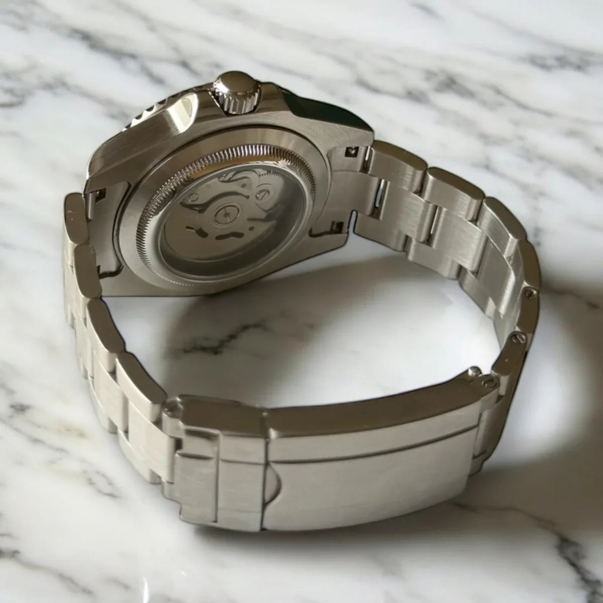 GMT Dual-Time Dual-Time "Starbucks" - Reloj personalizado con movimiento NH35 y acero inoxidable 316L | XP Watch Co.