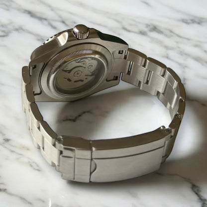 GMT Dual-Time Dual-Time "Starbucks" - Reloj personalizado con movimiento NH35 y acero inoxidable 316L | XP Watch Co.