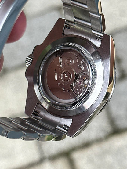 Yacht Master "Blue" - Reloj personalizado con movimiento automático NH35 y acero inoxidable 316L | XP Watch Co.
