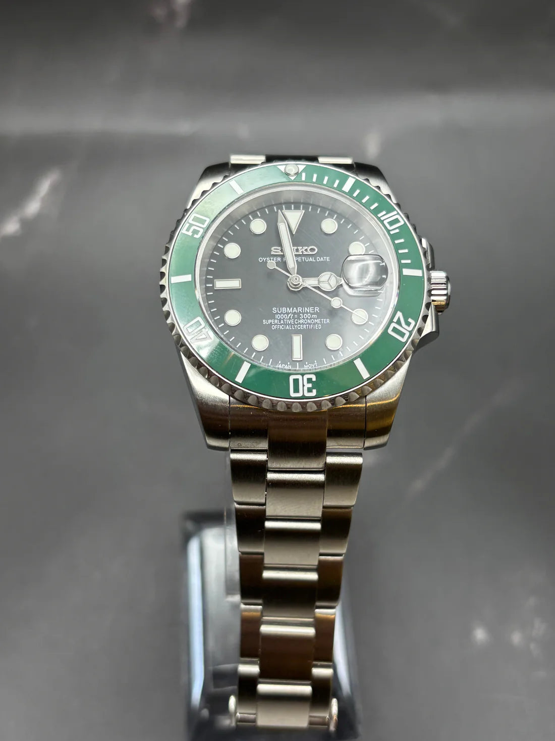 Sub-Diver "Kermit" - Reloj personalizado con movimiento automático NH35 y cristal de zafiro | XP Watch Co.