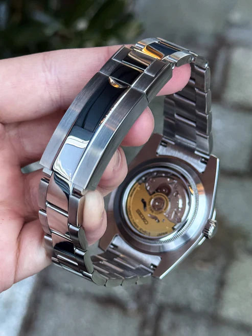 Sky-Dweller | Silver "Azul Cielo" con movimiento NH35, acero 316L y cristal zafiro | XP Watch Co.