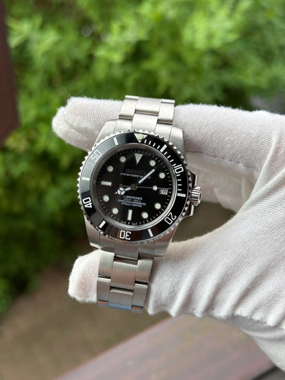 Sub-Diver "Black Watch" - Reloj personalizado con cristal de zafiro | XP Watch Co.