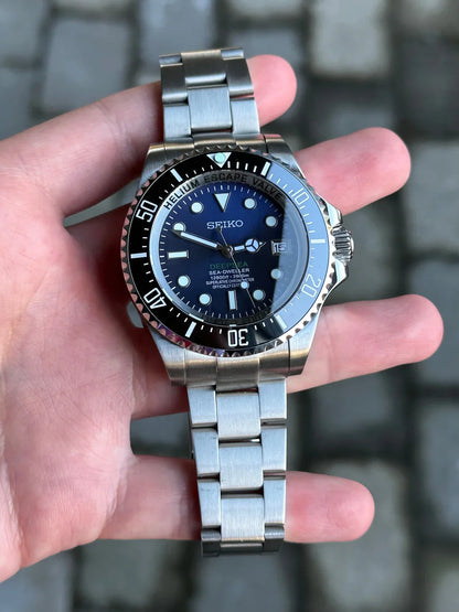 Sub-Diver Sea-Dweller "Deep Sea" con movimiento NH35, cristal zafiro y acero 316L | XP Watch Co.