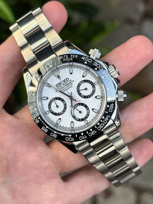 XP Mod D-Racing Reloj Automático XP Mod "Panda" con movimiento NH35, cristal zafiro y acero 316L | XP Watch Co.