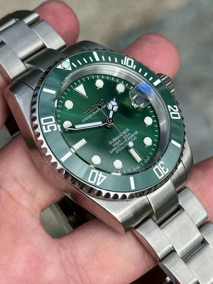 Sub-Diver "Hulk" con movimiento NH35, cristal zafiro y acero 316L | XP Watch Co.