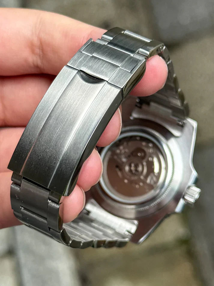 Sub-Diver "Silver Blue" (Pitufo) con movimiento NH70 automático acero 316L cristal zafiro | XP Watch Co.