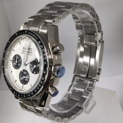 Speedy Chrono "Panda" - Reloj personalizado con cristal de zafiro y cronógrafo VK63 | XP Watch Co.