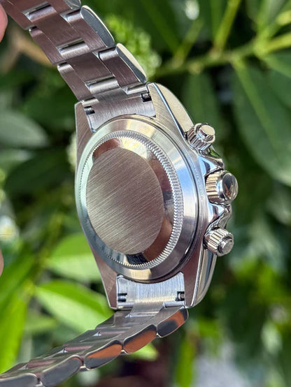 D-Racing "Panda" - Reloj personalizado con caja y correa en acero inoxidable 316L y cristal de zafiro | XP Watch Co.