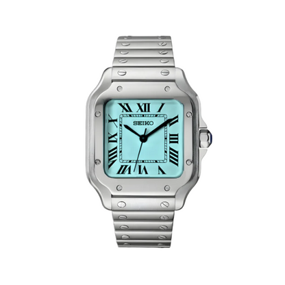 XP Mod S-Aviator Mod "Tiffany Blue" con movimiento NH35, cristal zafiro y acero 316L | XP Watch Co.