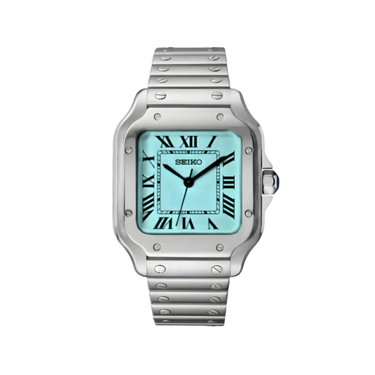 XP Mod S-Aviator Mod "Tiffany Blue" con movimiento NH35, cristal zafiro y acero 316L | XP Watch Co.