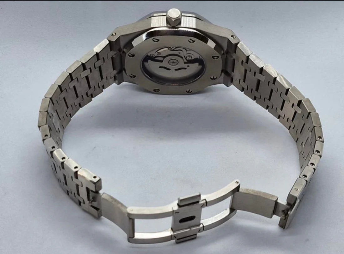 ROAK Mod "Blue" - Reloj personalizado con movimiento automático NH35 y acero inoxidable 316L | XP Watch Co.