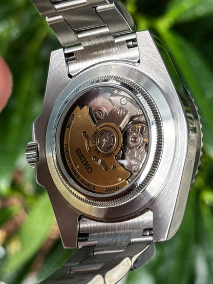 Sub-Diver "Black Watch" - Reloj personalizado con movimiento automático NH35 y acero inoxidable 316L | XP Watch Co.