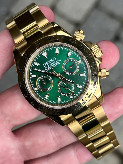 D-Racing "John Mayer" - Reloj personalizado con movimiento automático NH35 y acero inoxidable 316L | XP Watch Co.