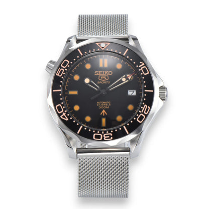 Mod Seamaster Diver 5 Sports - 007 - Reloj personalizado con movimiento automático NH35 y cristal de zafiro | XP Watch Co.