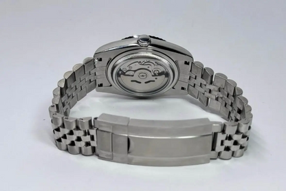 Ladyjust "Sky Blue" Diamond - Reloj personalizado con movimiento automático NH35 y cristal de zafiro | XP Watch Co.