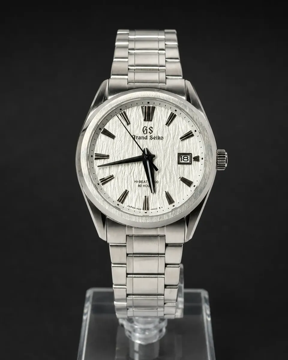 Grandko Mod 39.5mm | "White Birch" Texture - Reloj personalizado con cristal de zafiro y movimiento NH35 | XP Watch Co.