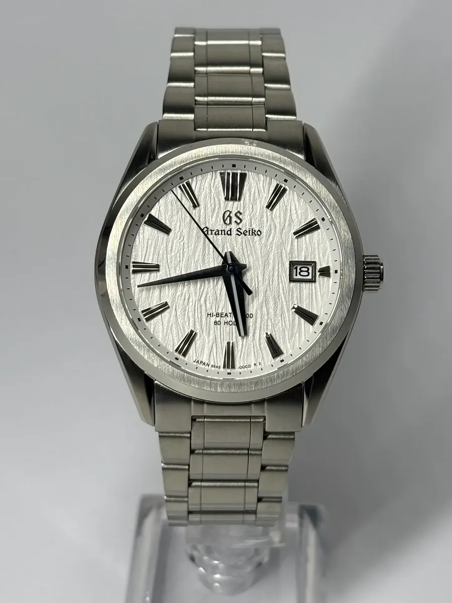 Grandko Mod 39.5mm | "White Birch" Texture - Reloj personalizado con cristal de zafiro | XP Watch Co.