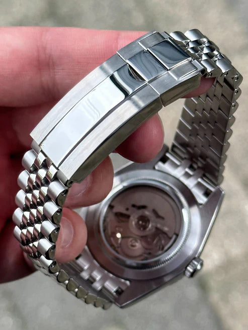 Sky-Dweller "Azul" con movimiento NH35, cristal zafiro y acero 316L | XP Watch Co.