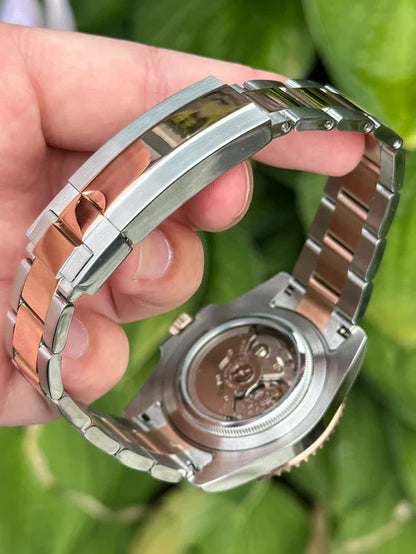 Yacht Master "Rose" - Reloj personalizado con movimiento automático NH35 y acero inoxidable 316L | XP Watch Co.