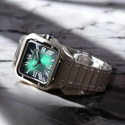 Santeiko Mod "Forest Green" - Reloj personalizado con cristal de zafiro y acero inoxidable 316L | XP Watch Co.